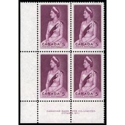 canada stamp 433 queen elizabeth ii 5 1964 PB LL %231