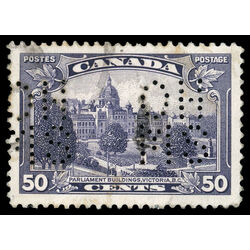 canada stamp o official oa226 king george v 50 1935 U VF 002
