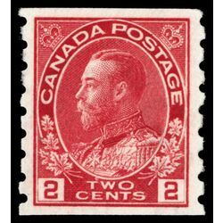 canada stamp 127 king george v 2 1912 M XFNH 016