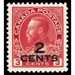 canada stamp 140 king george v 2 on 3 1926 M VFNH 023