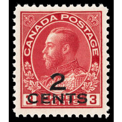 canada stamp 140 king george v 2 on 3 1926 M XFNH 024