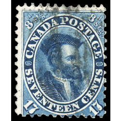canada stamp 19 jacques cartier 17 1859 U VG F 091