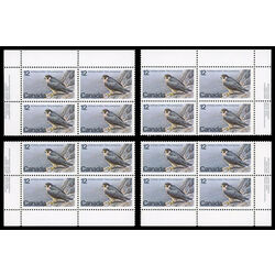 canada stamp 752 peregrine falcon 12 1978 PB SET