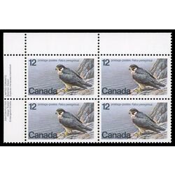 canada stamp 752 peregrine falcon 12 1978 PB UL