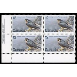 canada stamp 752 peregrine falcon 12 1978 PB LL