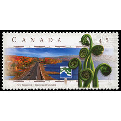 canada stamp 1741 river valley scenic drive new brunswick 45 1998
