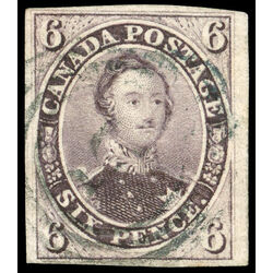 canada stamp 10 hrh prince albert 6d 1857 U VF 017