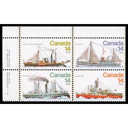 canada stamp 779a ice vessels 1978 PB UL