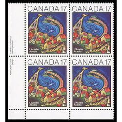 canada stamp 898 l acadie 17 1981 PB LL