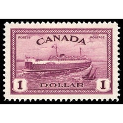 canada stamp 273 train ferry pei 1 1946 M XFNH 043