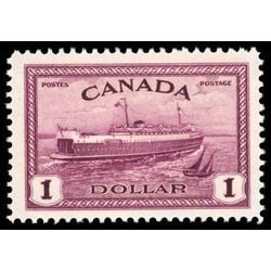 canada stamp 273 train ferry pei 1 1946 M VFNH 044