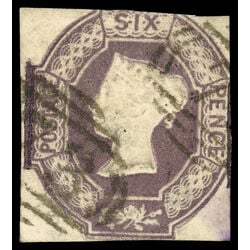 great britain stamp 7 queen victoria 1854 U VG 003