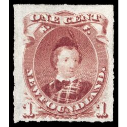 newfoundland stamp 37 edward prince of wales 1 1877 M VF 019