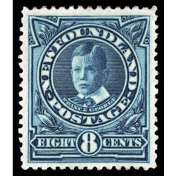 newfoundland stamp 110a prince george 8 1911 M VF 011