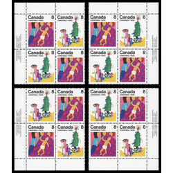 canada stamp 677a christmas 1975 PB SET