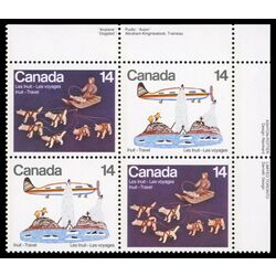 canada stamp 772a inuit travel 1978 PB UR
