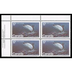 canada stamp 853 atlantic whitefish 17 1980 PB UL