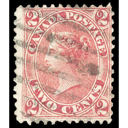 canada stamp 20 queen victoria 2 1859 U F 062