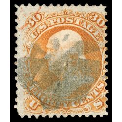 us stamp postage issues 100 franklin 30 1867 U 001