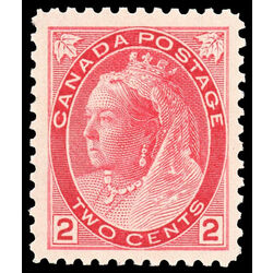 canada stamp 77 queen victoria 2 1899 M XF 034